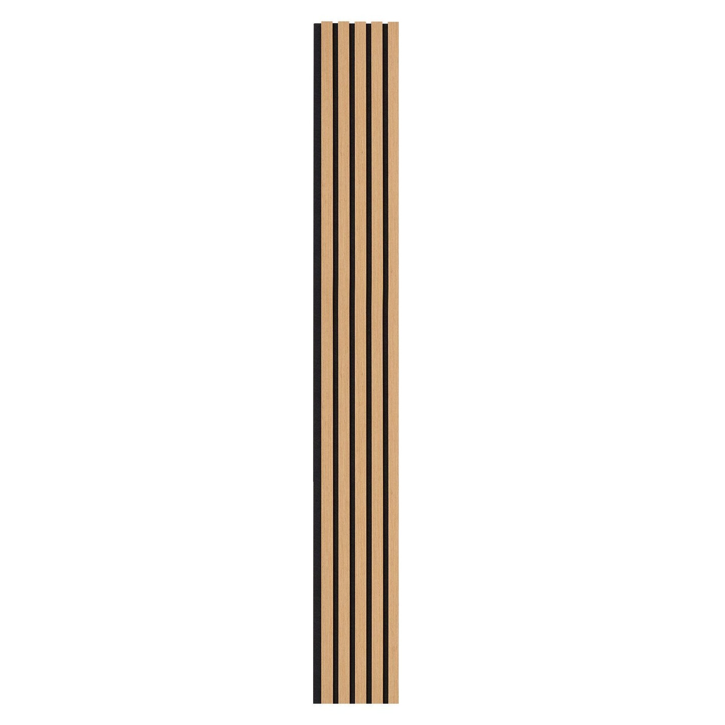 Wood Slat Acoustic Panels 7.9 x 94.5 inch for Modern Wall Decor Light Oak
